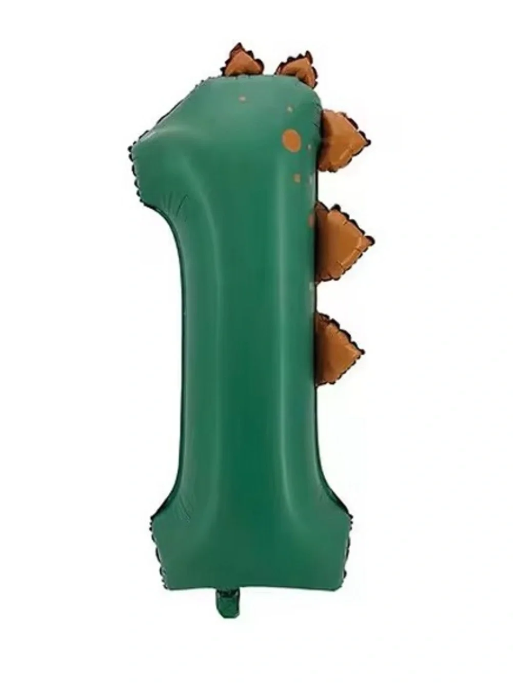 1st Birthday Green Dinosaur Number Balloon 3pcs ser - Happy Birthday Decor